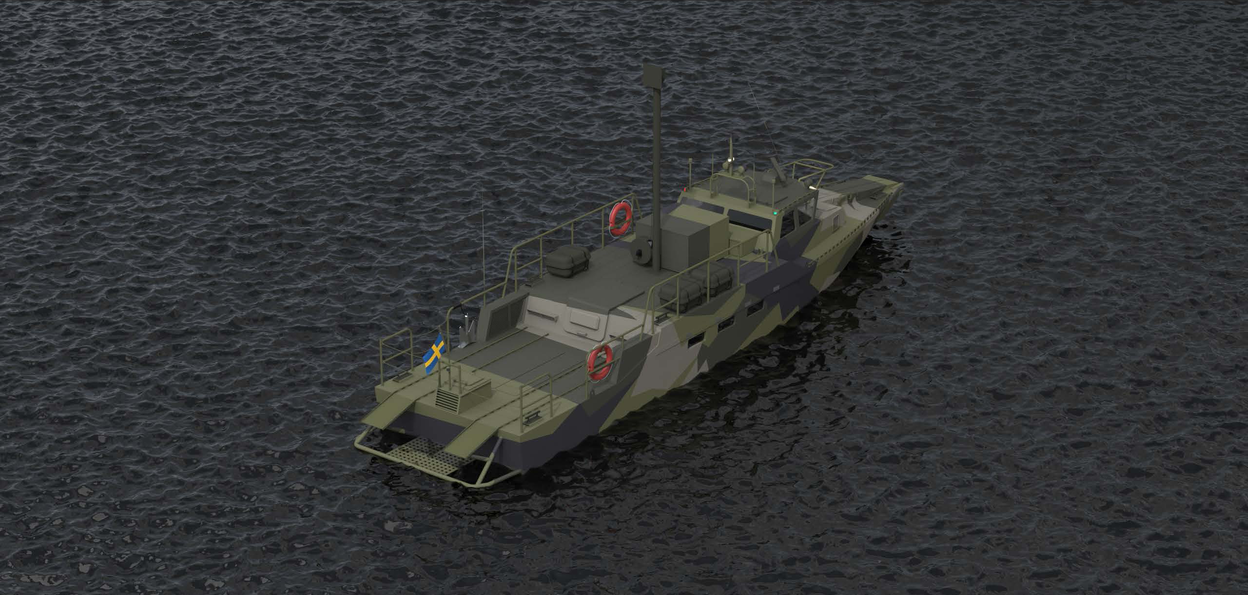 Micropol levererar ny kabelvinda för stridsbåt 90